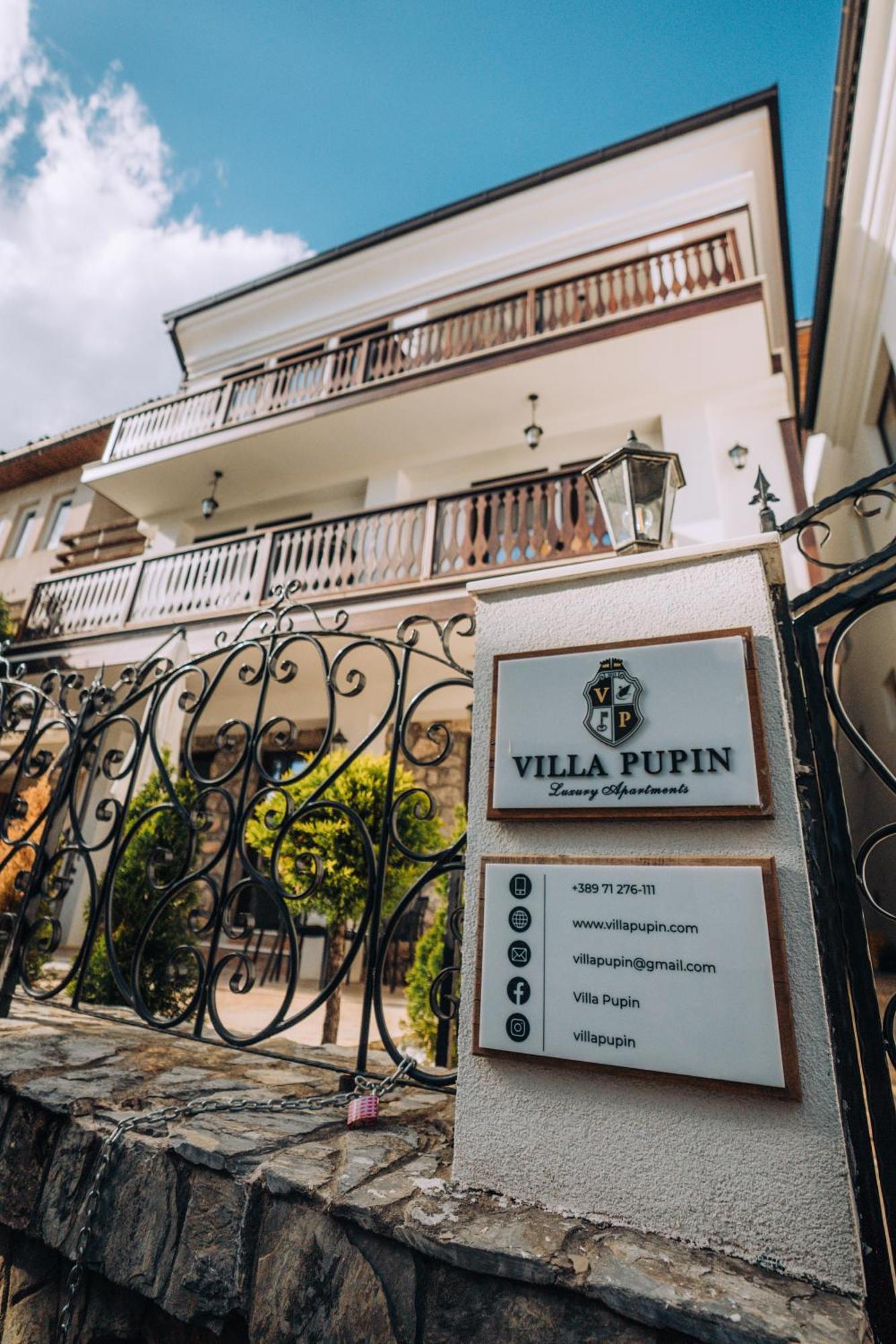 Villa Pupin 奥赫里德 外观 照片